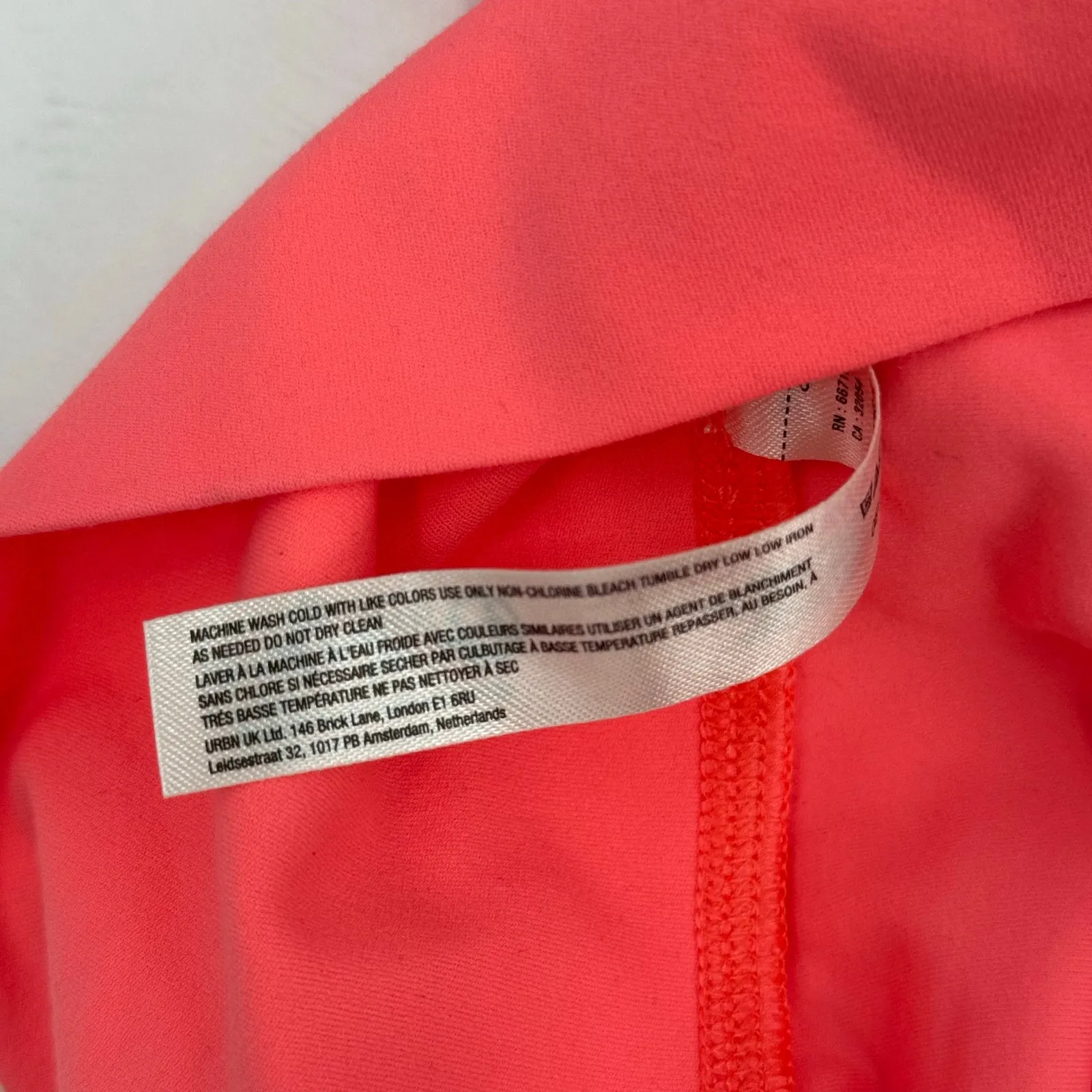 FREE PEOPLE FP MOVEMENT Never Better Legging Size Extra Small NWT Neon Coral Gym - Image 11