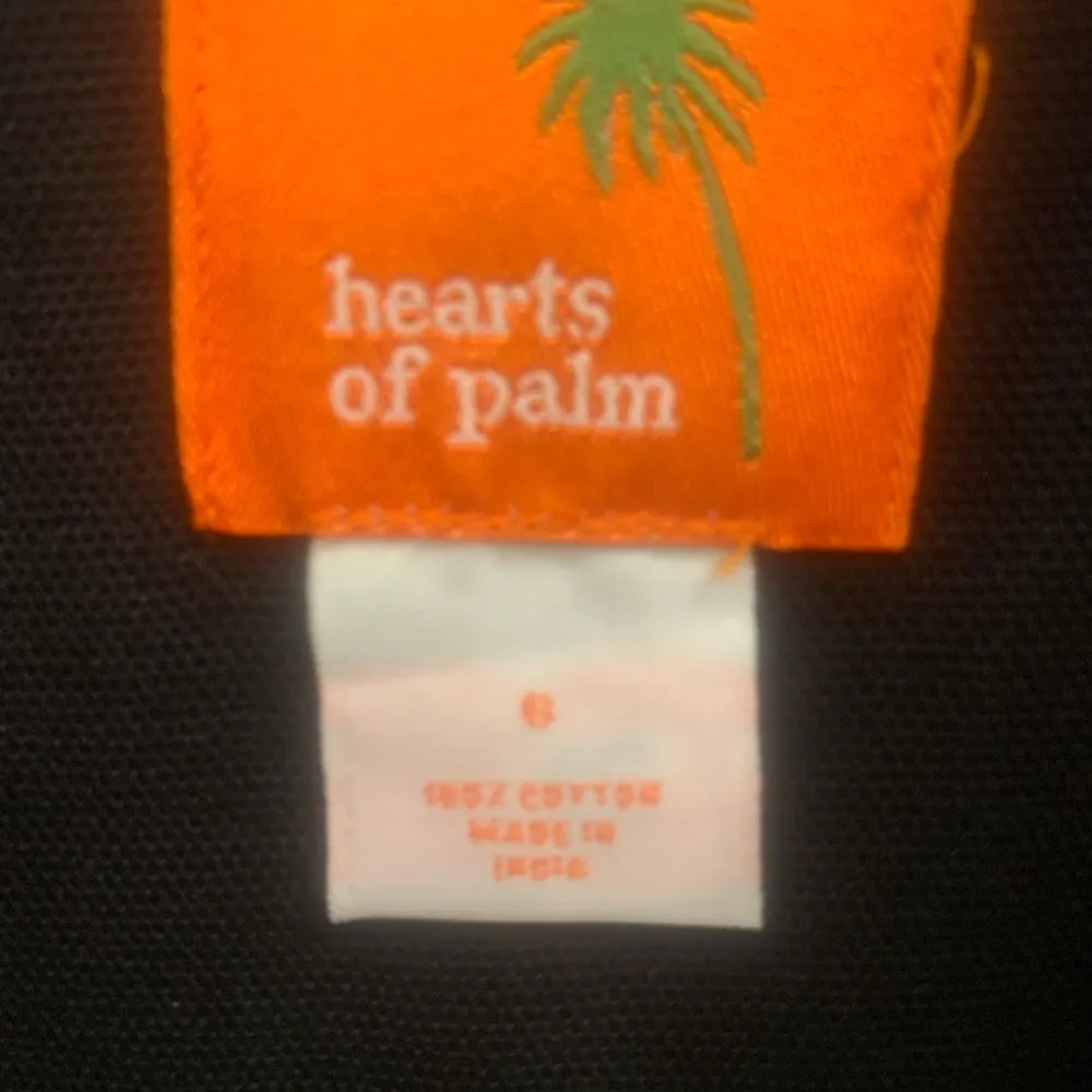 Heart of Palms Light Weight Elegant Jacket 1281 Black Size 6 - Image 7