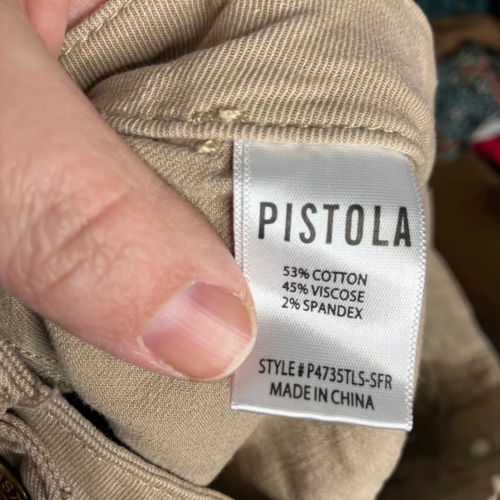 Pistola Mara cargo shorts khaki women's size 32 casual trendy high rise - Image 8