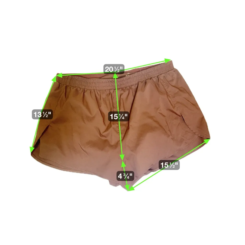 Girlfriend Collective Chestnut Trail Shorts size XXXL - Image 6