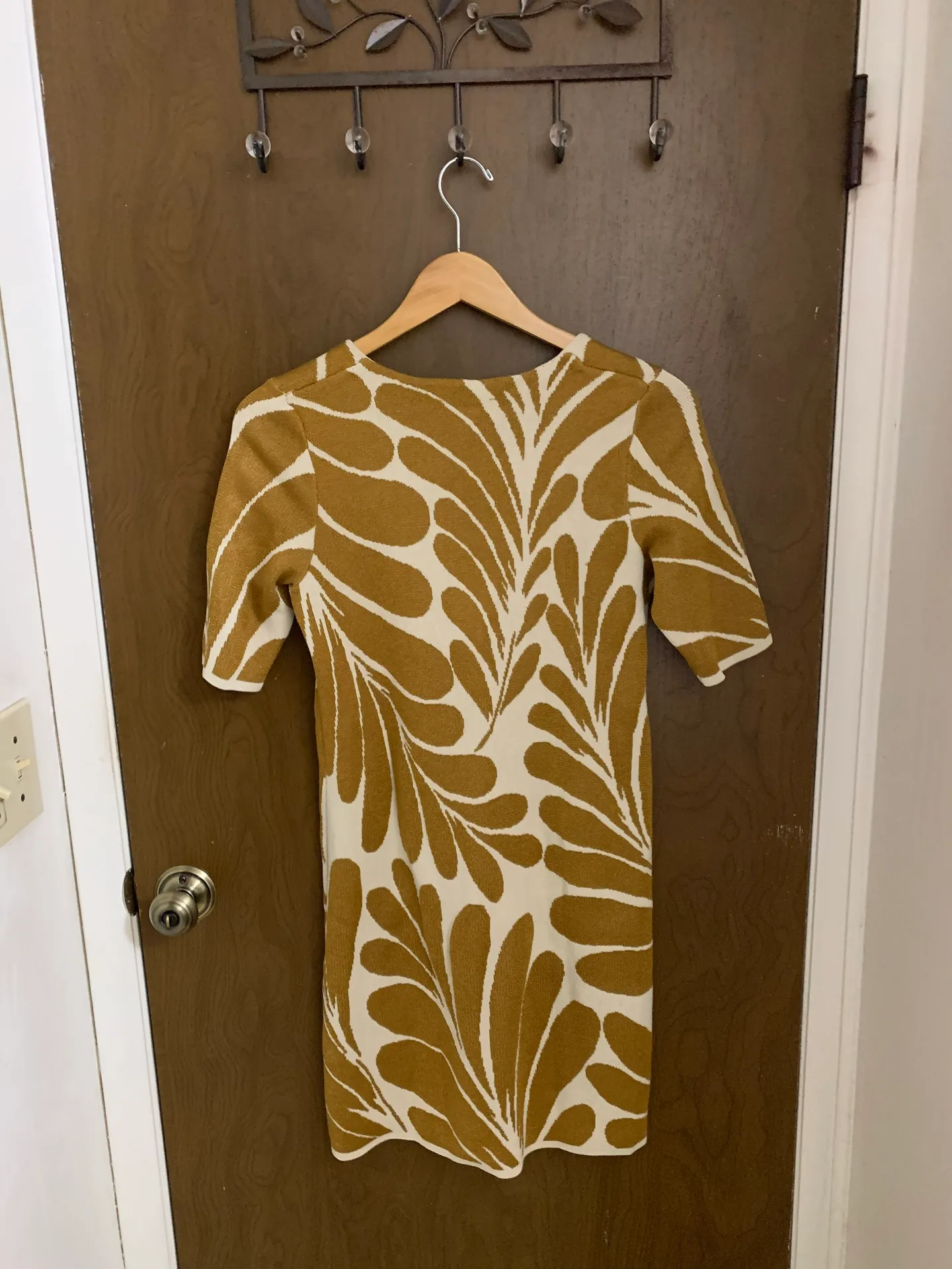 Ann Taylor Fan Leaf Sweater Dress - Image 5