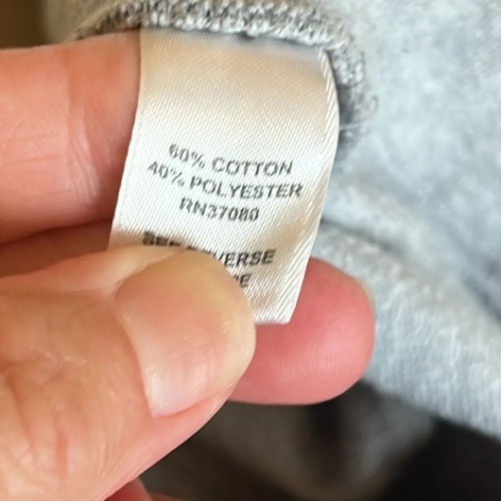 Comfy Knit Gray Bermuda Sweat Shorts - Image 6