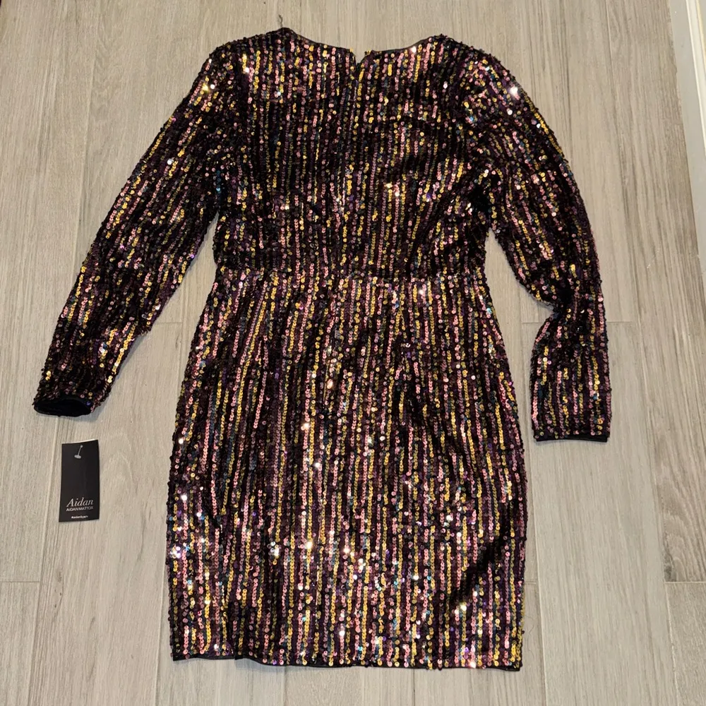 Aidan Mattox  Sequin Dress - Image 6
