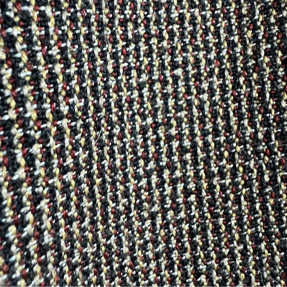 Vintage 90s Textured Long Midi Skirt Brown Size 6 - Image 3