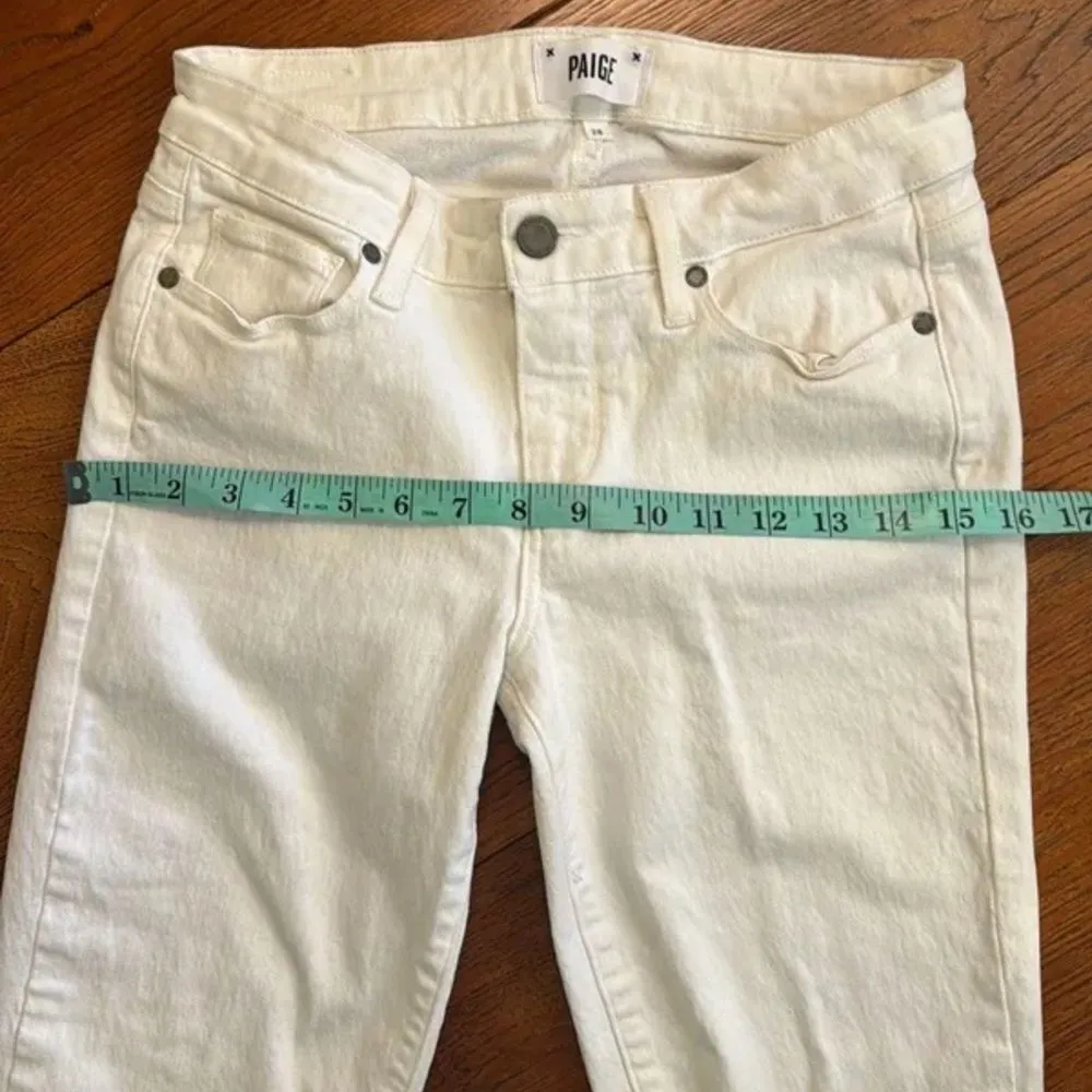 PAIGE Skyline Ankle Peg in Crisp White - Image 12