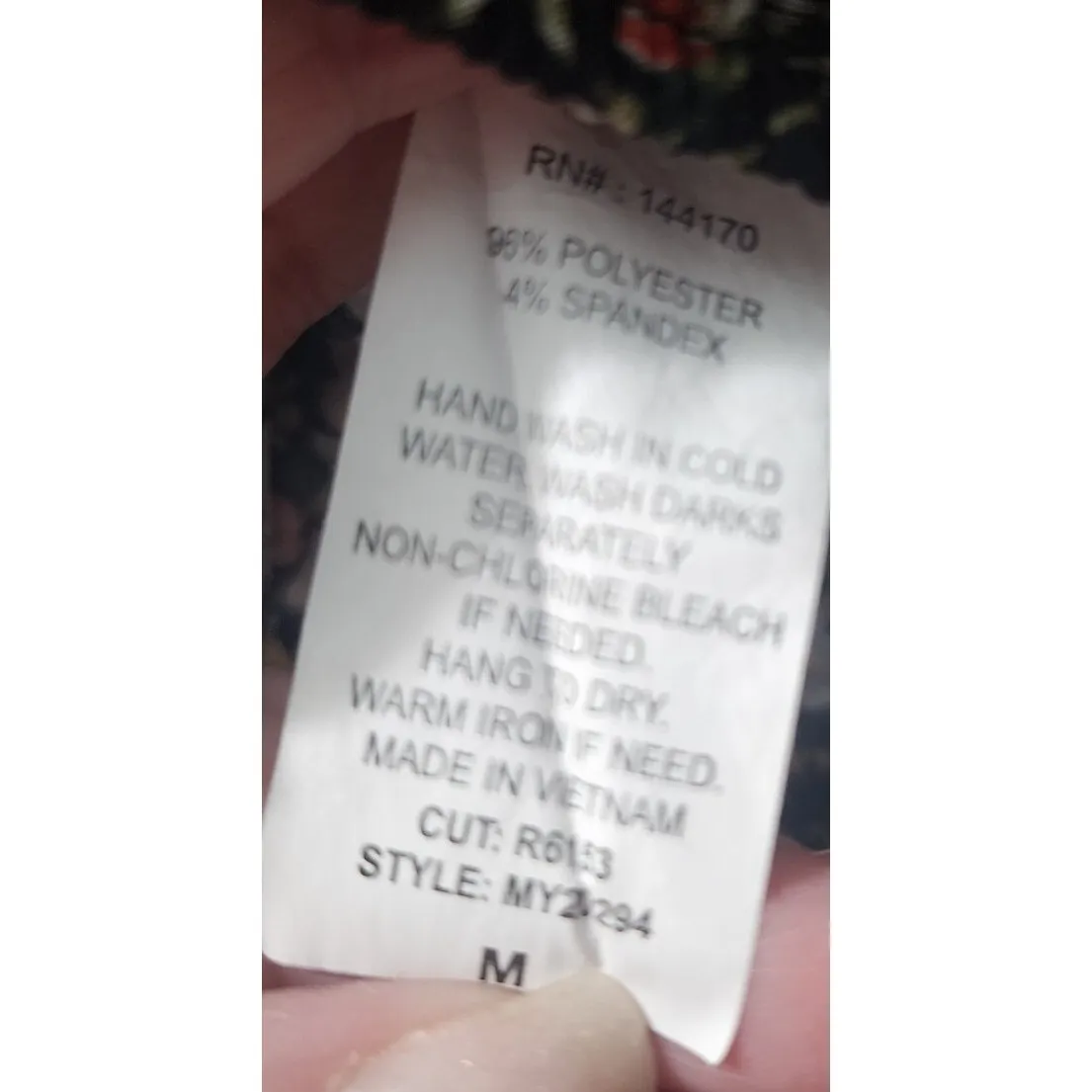 Lavish‎ Floral Cami Top Two-Tone Sleeveless Casual Blouse Summer Top - Image 5