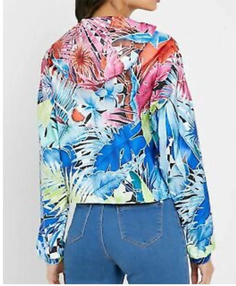 Nike Sportswear Windrunner Cropped Icon Clash Woven Full Zip Track Jacket - Image 4