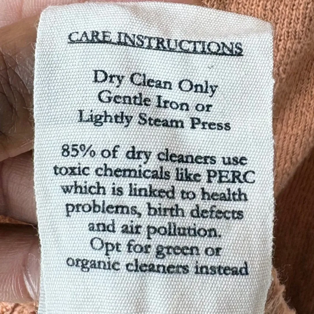 Savannah Morrow The Label Dress Ara Knit Tie Belt Tan Midi Dress Size XL - Image 11