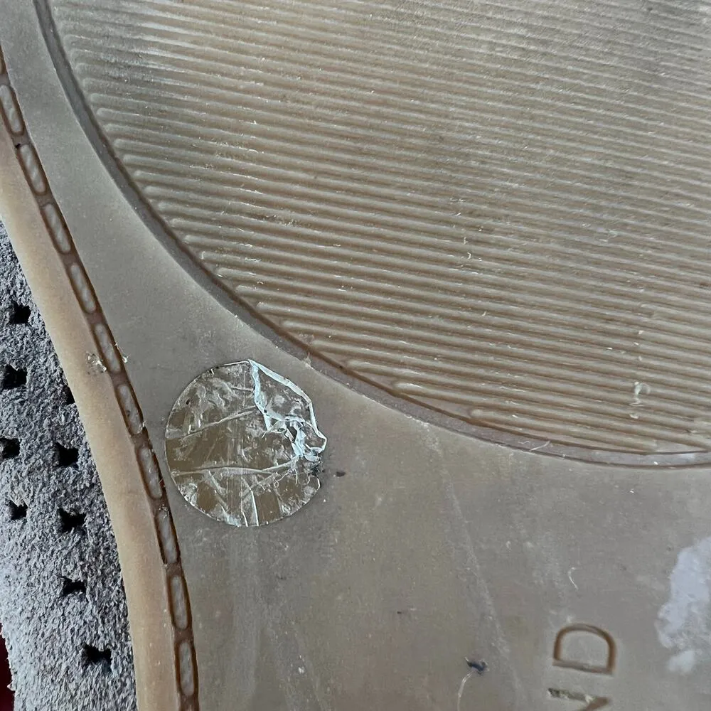 Lucky Brand Shoes Women Charsa Flats Brown Suede Perforated Slip On Low Top 9.5 - Image 7