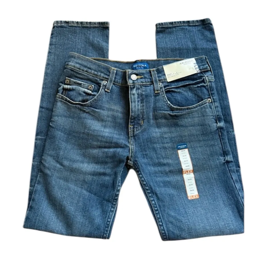 Arizona Jean Co. Flex Low-rise Skinny Blue Jeans 29x30 - Image 4