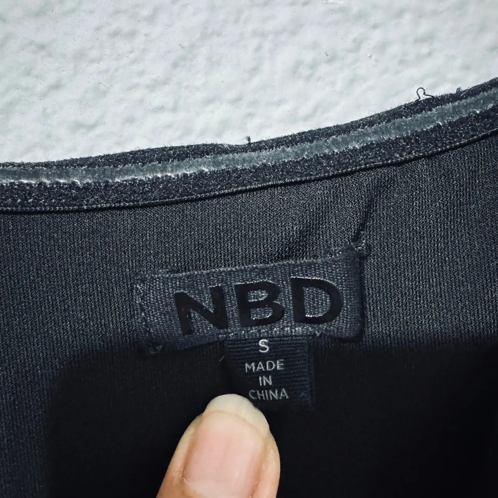 NBD Women Black Sweetheart‎ Neckline Strappy Bodysuit Size S Date Night Gothic - Image 4