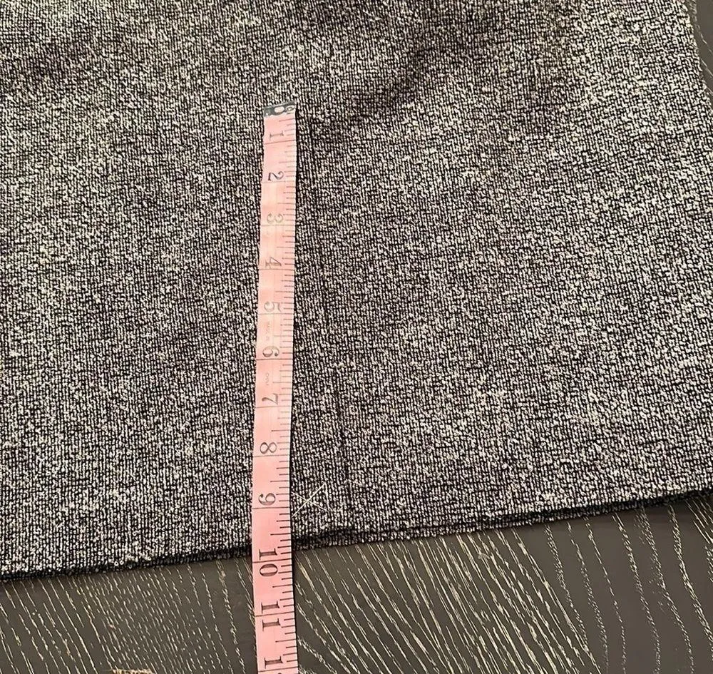 TALBOTS Skirt Tweed Wool Blend - Black and White size 10, size 10 - Image 6