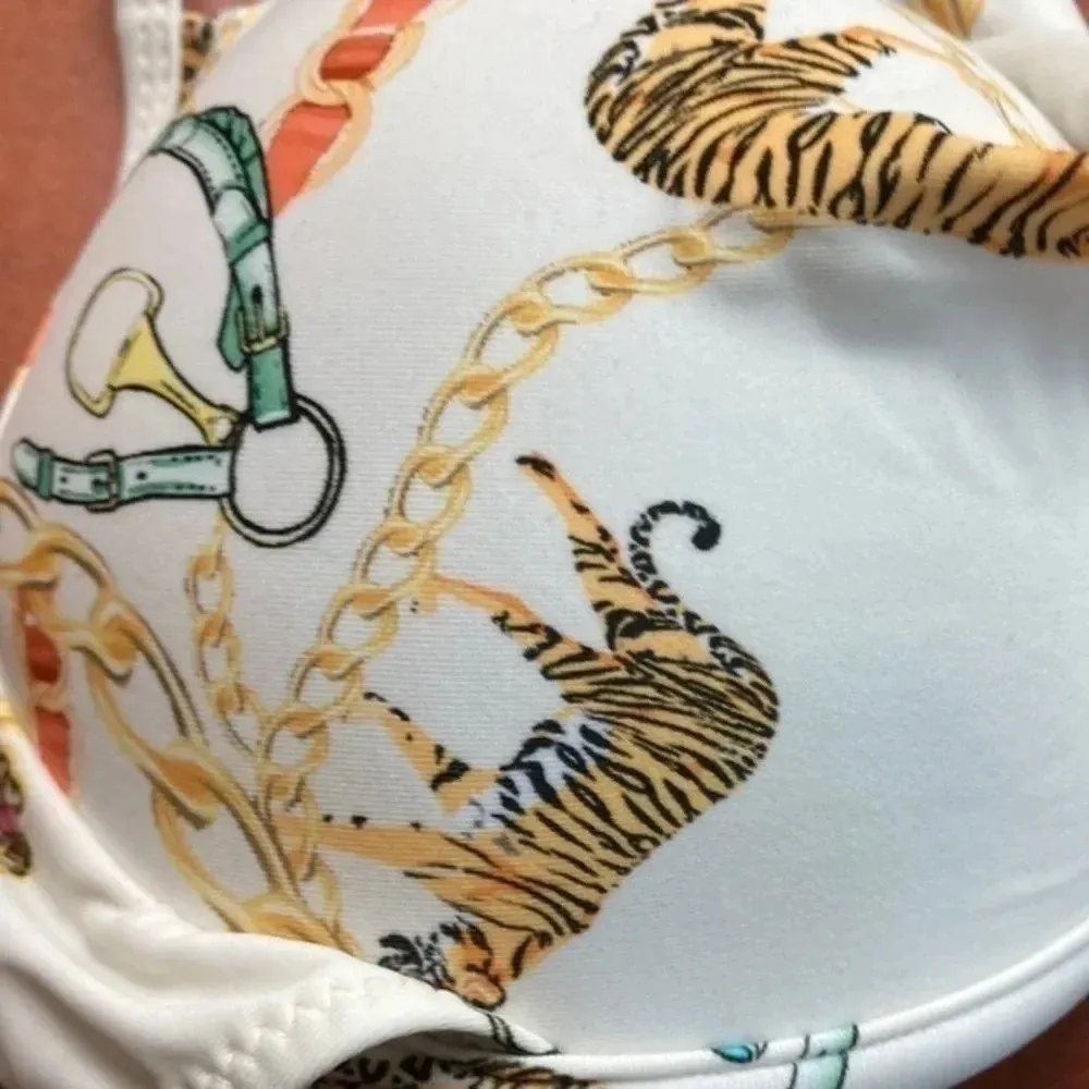 Mermaid swim wear M Orange Size M - Image 3