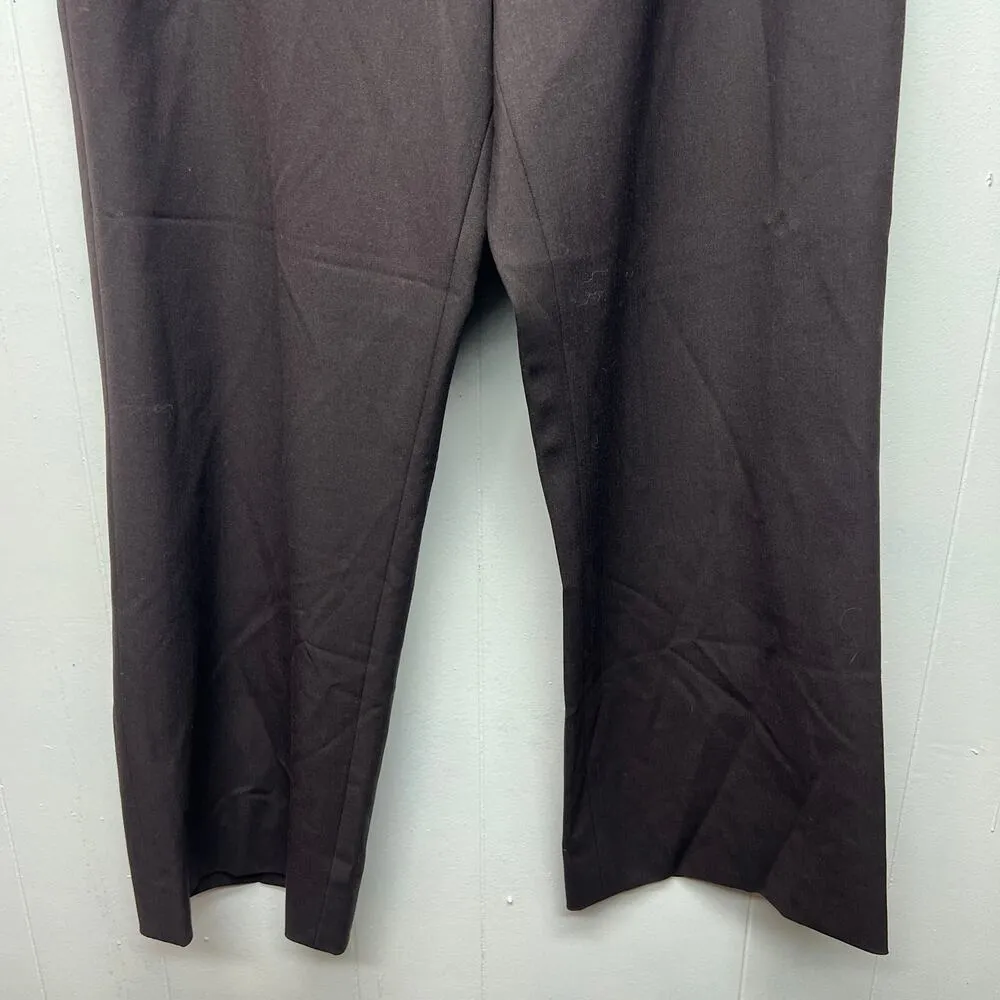 Ralph Lauren Womens Pants Medium Stretch Dressy Old Money Business Career Office Brown - Image 4