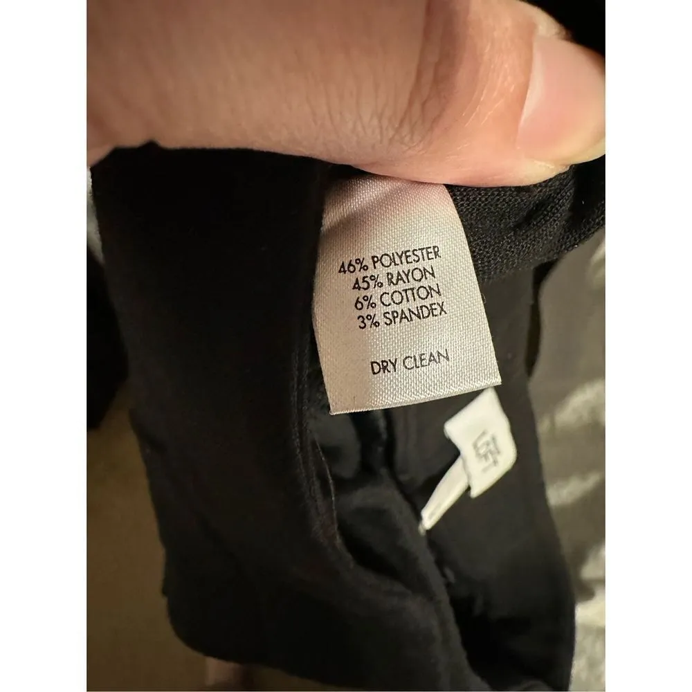 Anne Taylor loft black slacks - Image 8