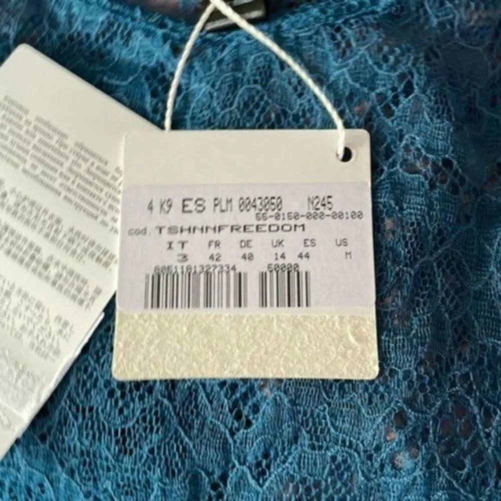 La Perla lace shirt Jade M - Image 4