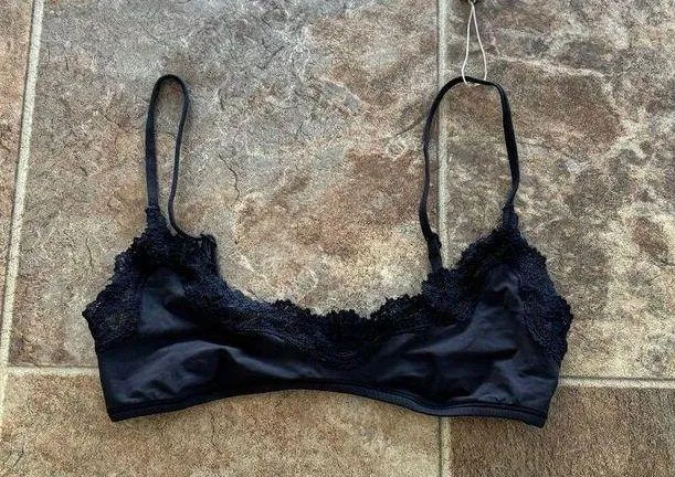 Skim Fits Everybody Lace Scoop Bralette Onyx Size Small - Image 4