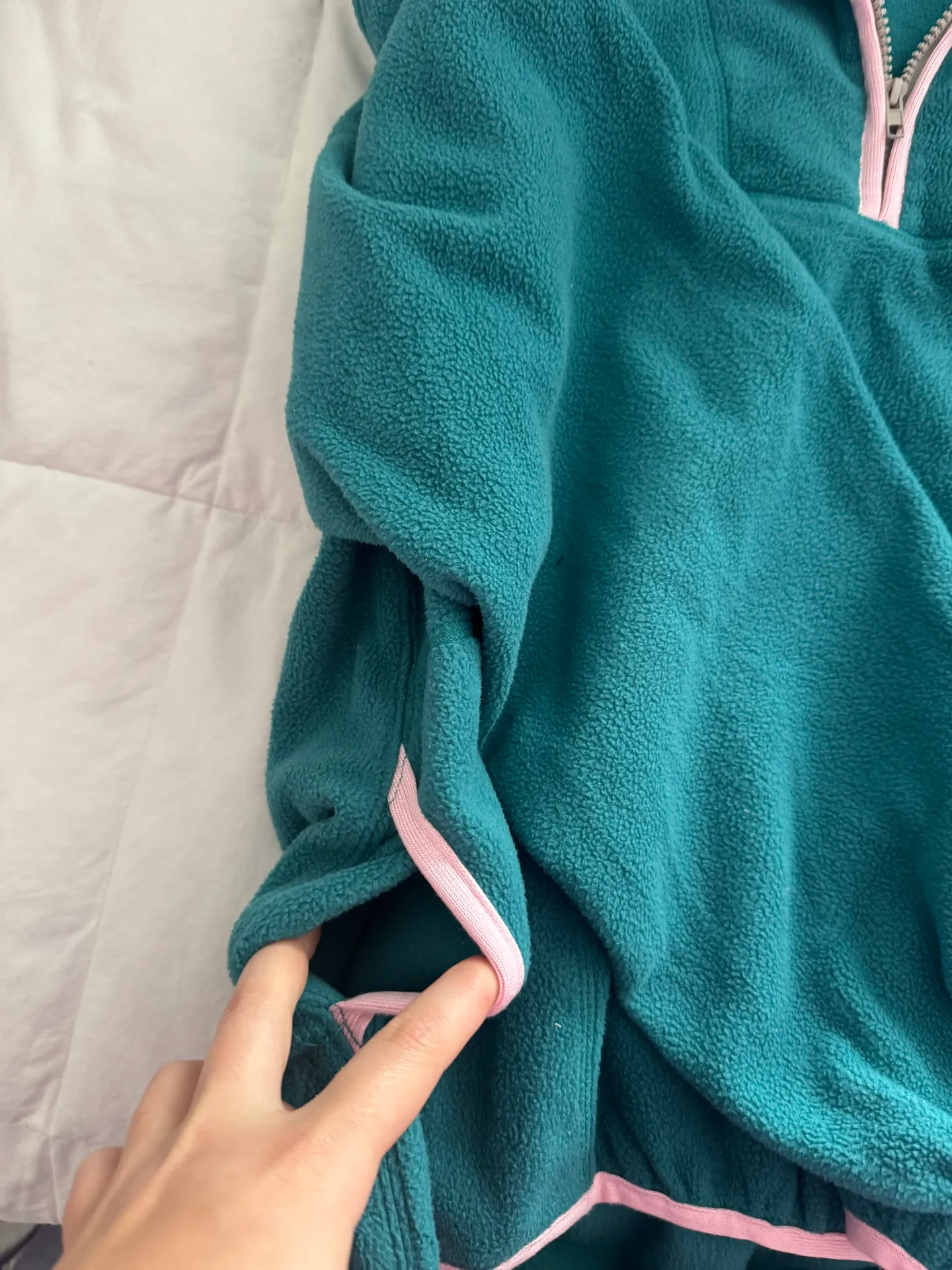 Sherpa Quarter ZIP Pullover - Image 3