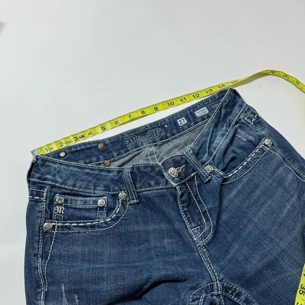 Embellished Pocket Easy Boot Mid Rise Jeans Size 27 - Image 10