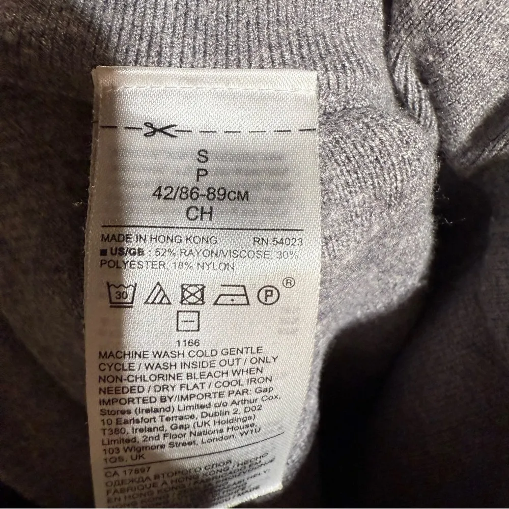 Banana Republic Grey Taupe Thick Pull On Casual Athleisure Lounge SweatpantsS - Image 6