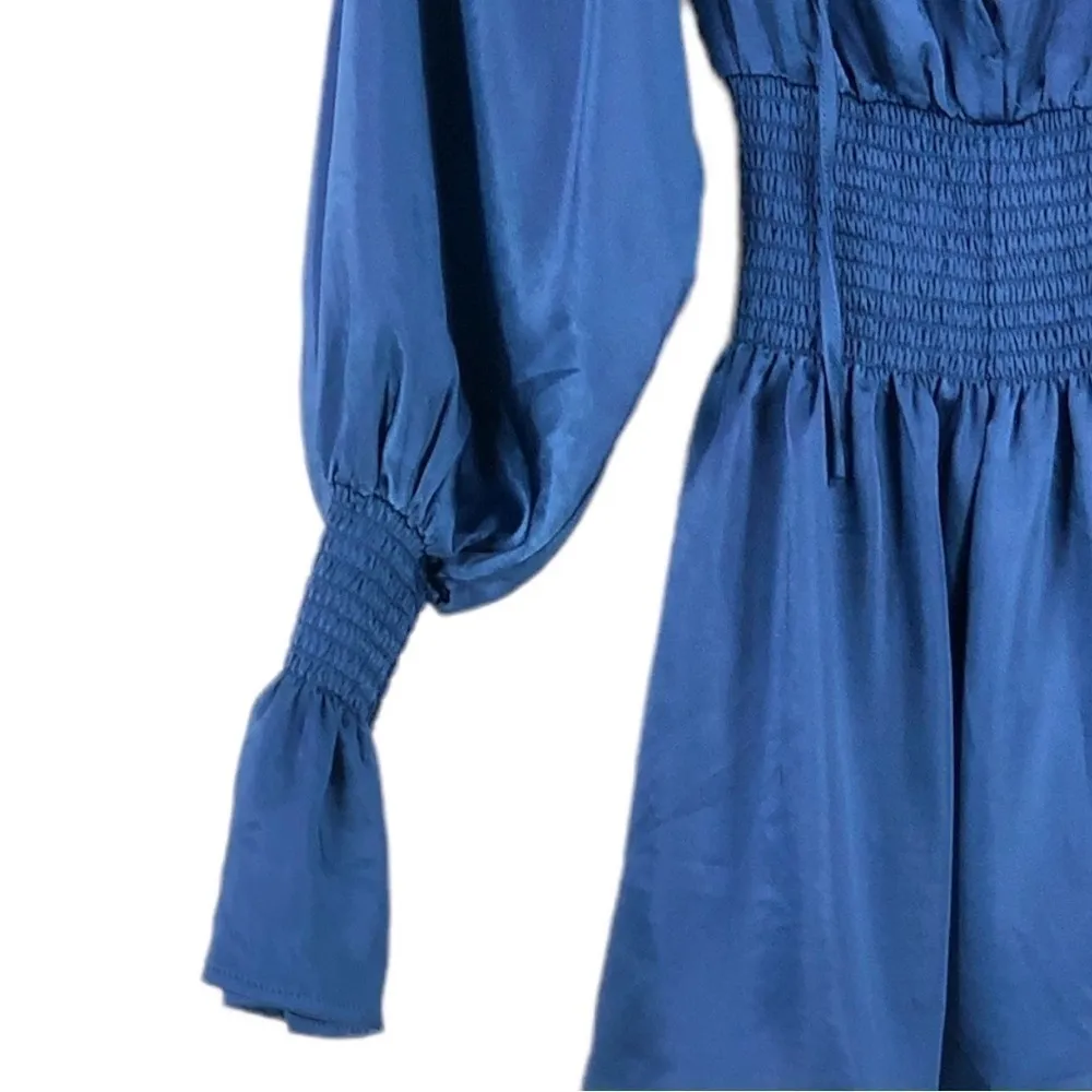 NWT - WEWOREWHAT - Smocked Waist Romper - XS - Image 6