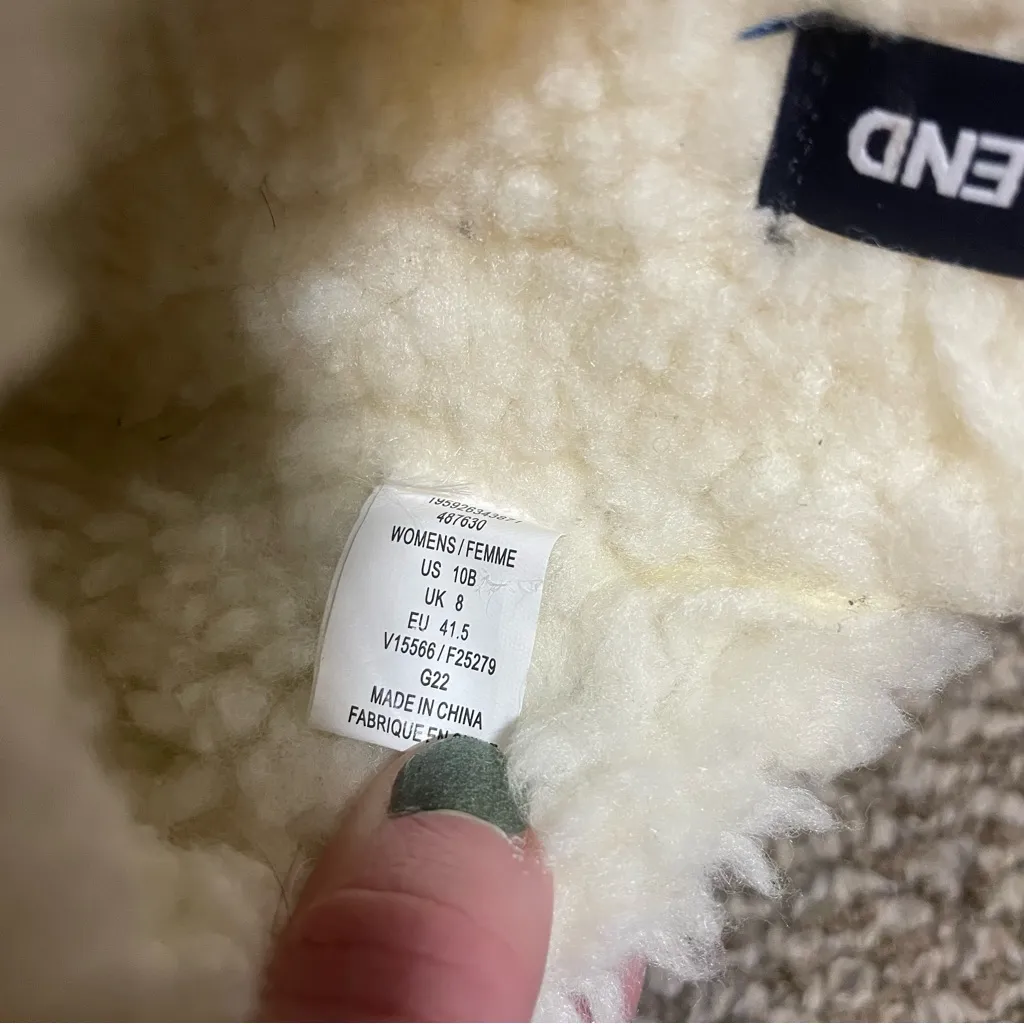 Lands' End  Counting Sheep Slippers Clogs women’s 10B - Image 7