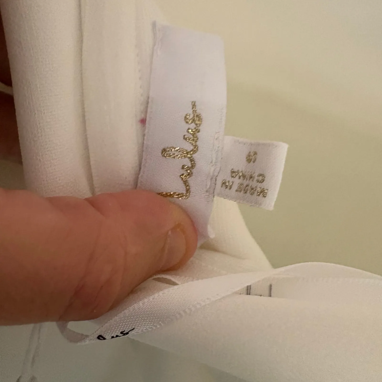 Lulu's Exceptional Romance Off Shoulder Mermaid Maxi Dress Wedding Bridal Small - Image 7