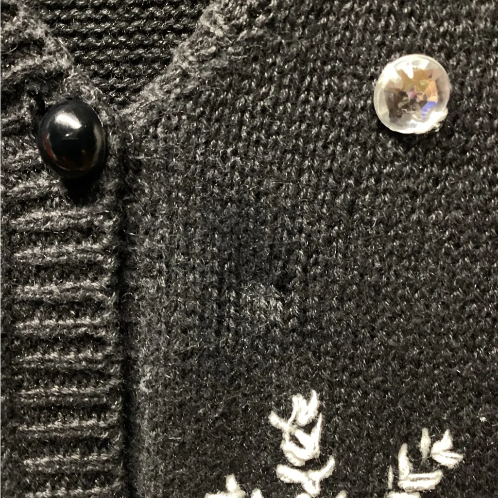 Capacity sweater vest. Winter Penguin scene. Size Medium Black - Image 6