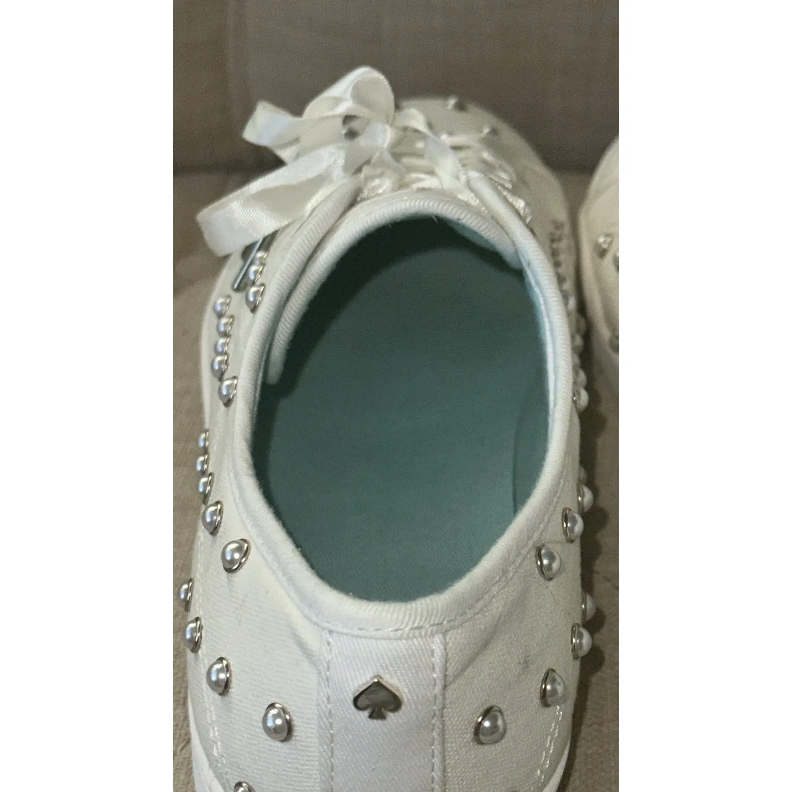 Kate Spade Match Sneakers – Pearl Lace-Up‎ Tennis Shoes - Image 7