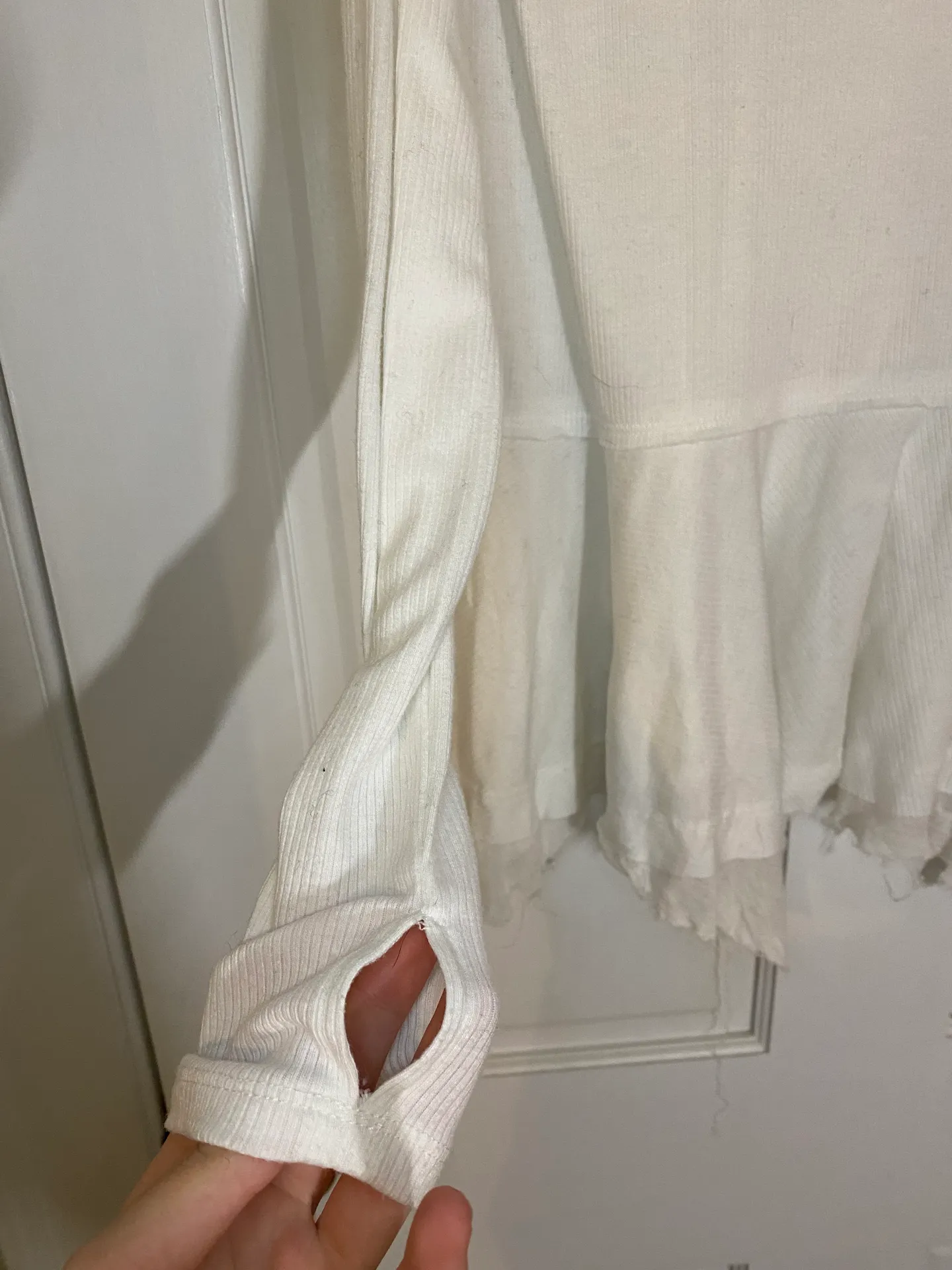 Free People Tangerine Tee Ivory - Image 6