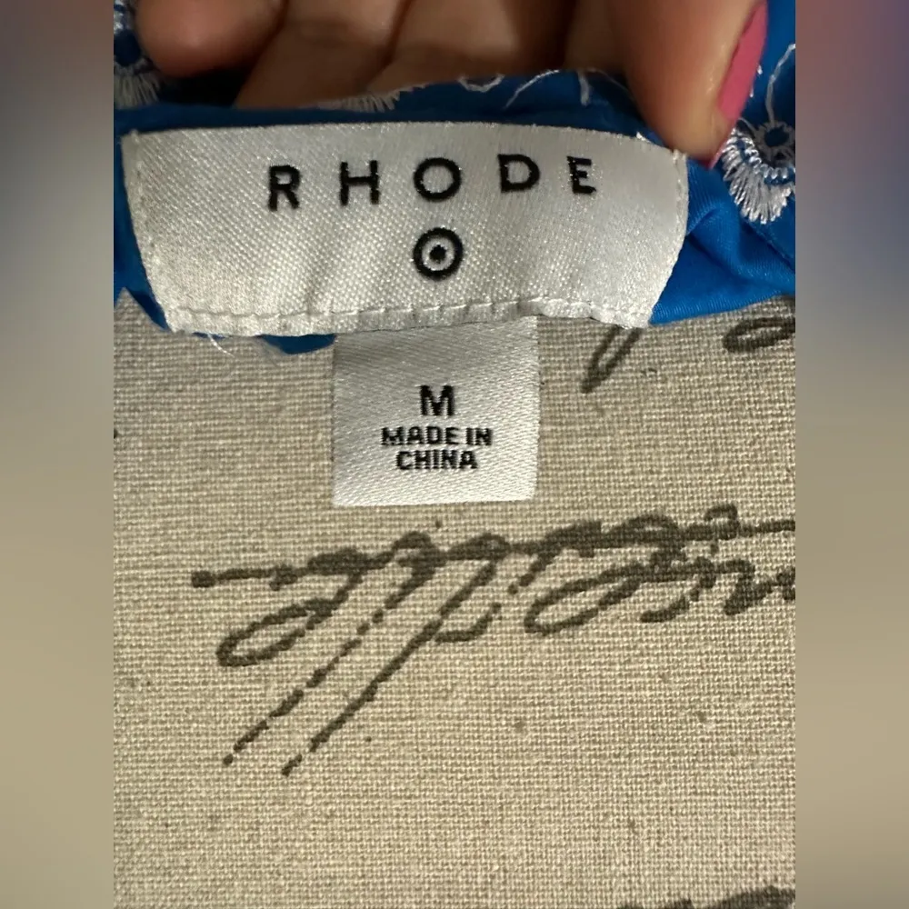 Eyelet Mini Dress - Image 5