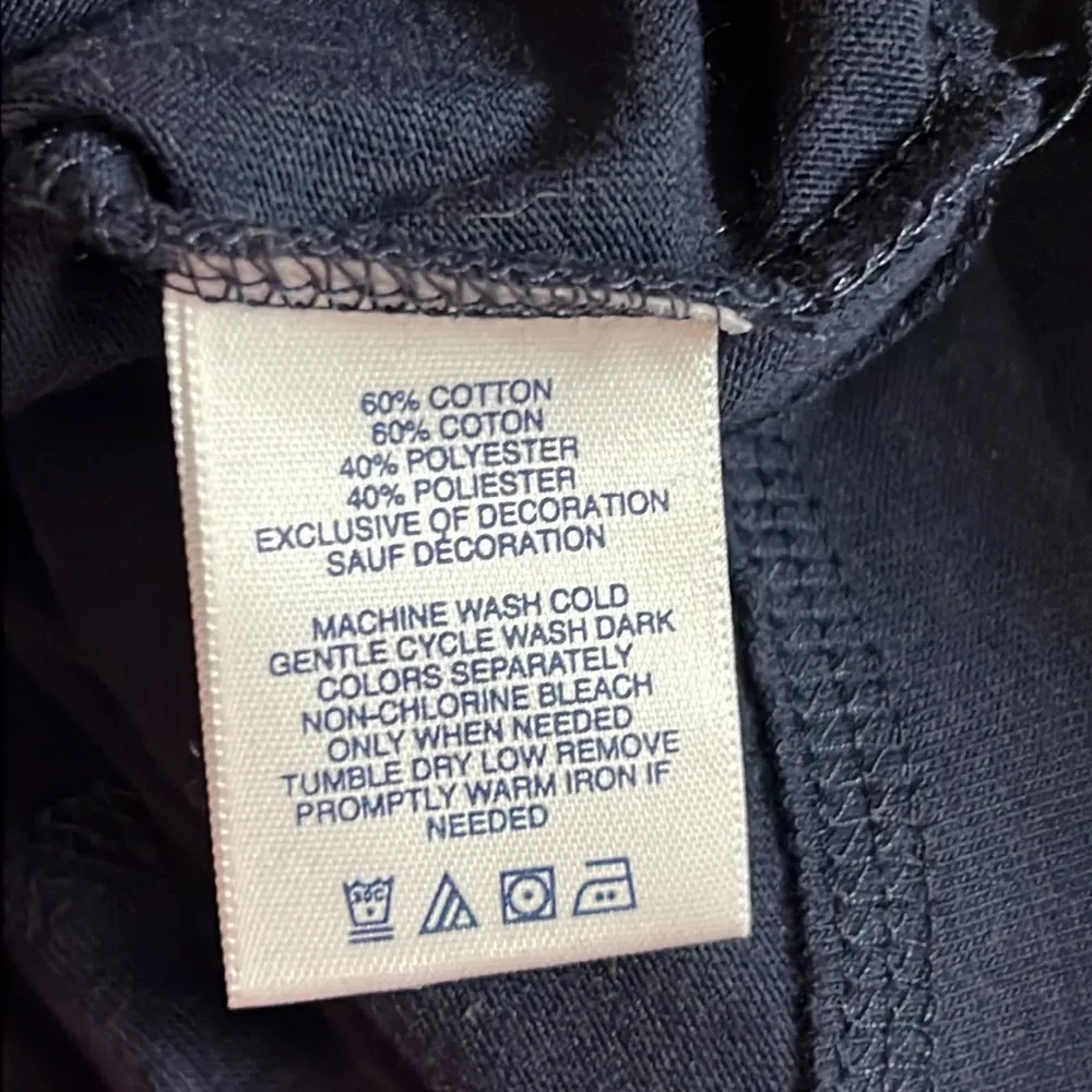 Tommy Hilfiger Size Small Navy Blue Scoop-neck Sleep Tank Top - Image 6