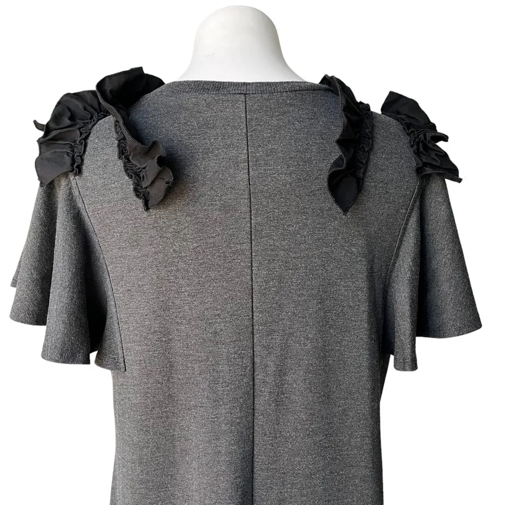 CQ by CQ Contrast Ruffle Trim Dress - Image 8