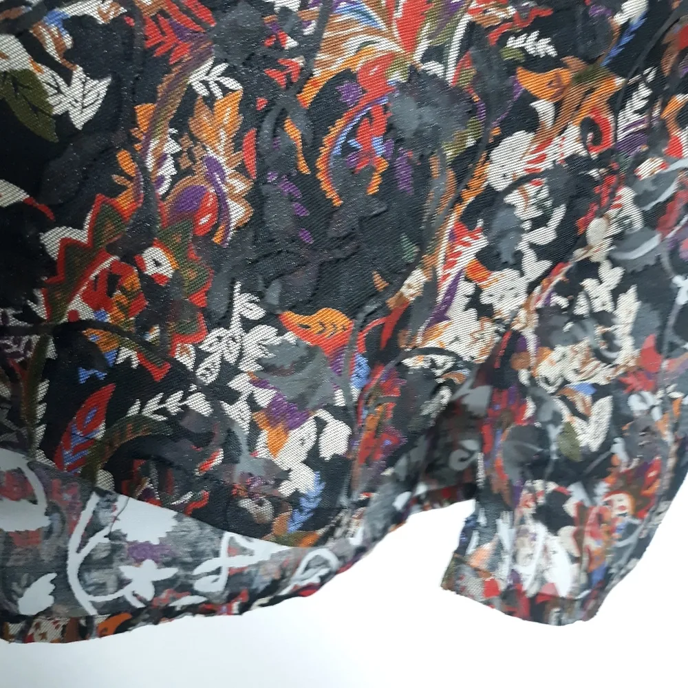 Draper's & Damon's Women's Blouse Sheer Size XL - Image 8