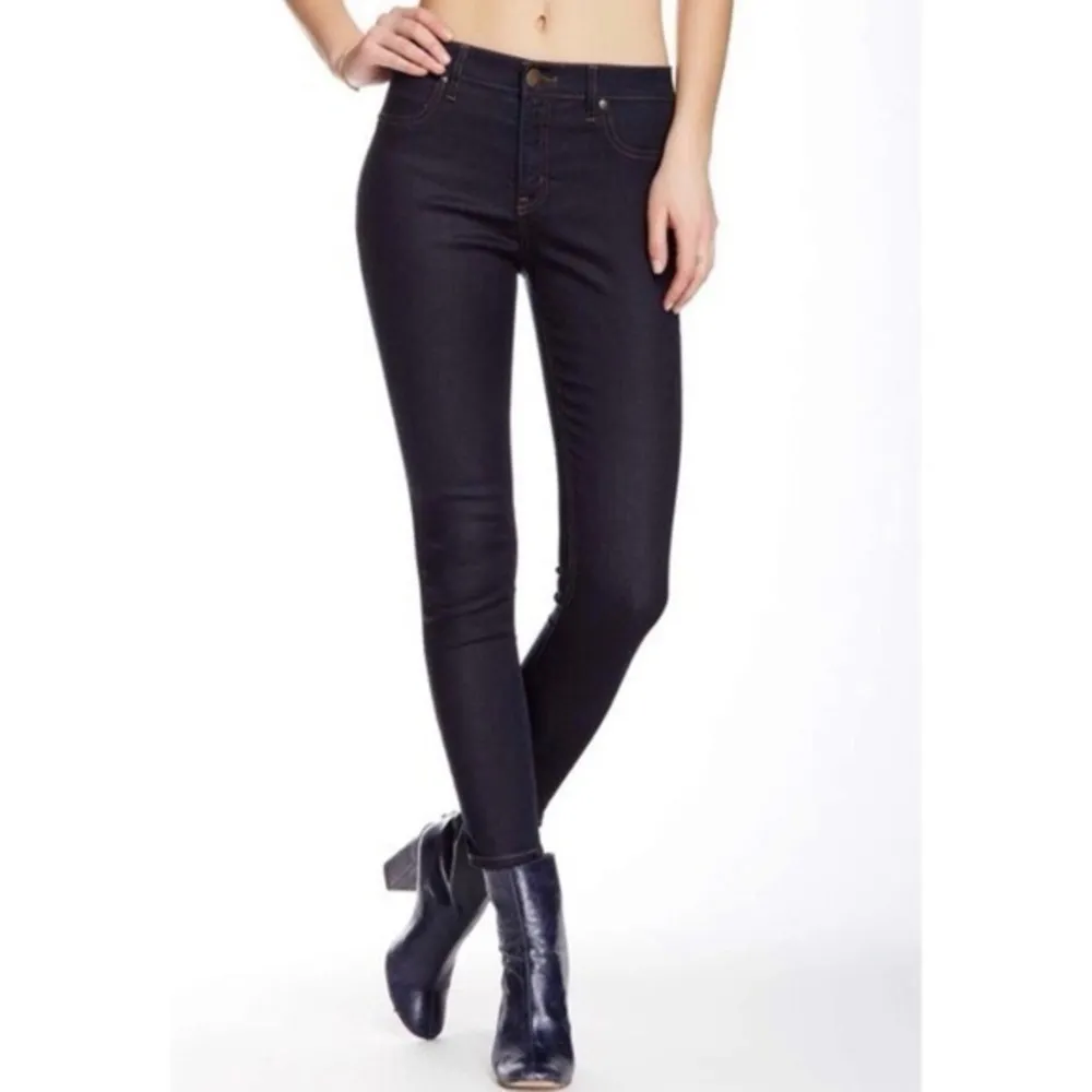 NWT Spanx Slim-X Ankle Jeans In Midnight Rinse 28 - Image 2