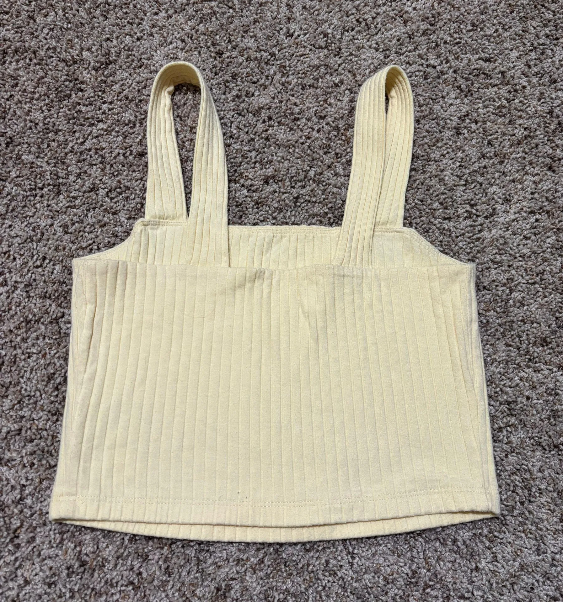 Square Neck Cropped Tank - Image 2