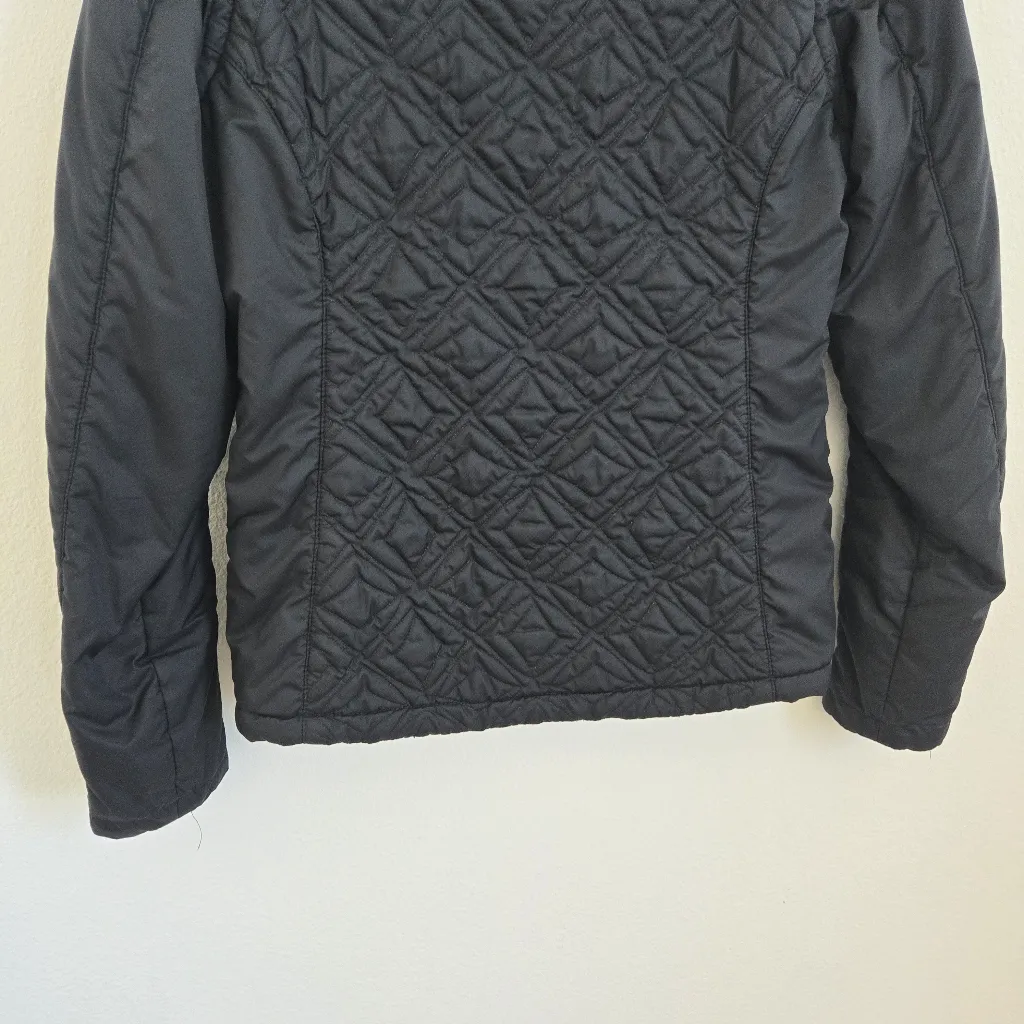 REI Black Quilted Primaloft packable women’s black jacket size XS - Image 11