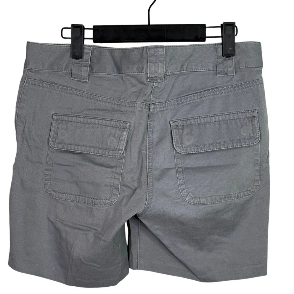 J. Crew Classic City Fit Twill Chino Flat Front 4 Pockets Casual Shorts 4 Grey - Image 13