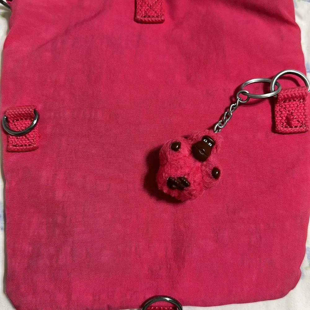Kipling Alvar Extra Small Mini Bag
Crossbody Purse Pink Adjustable 9” - Image 5