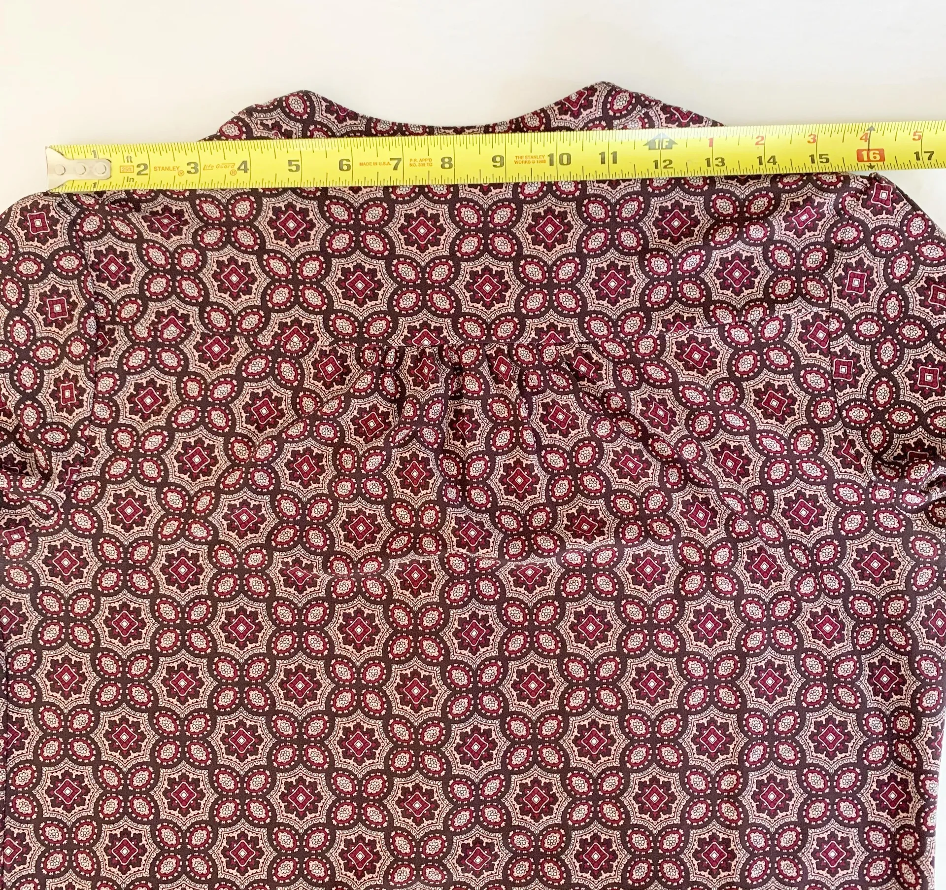 Westport 1962 Pleated Blouse Top M - Image 6