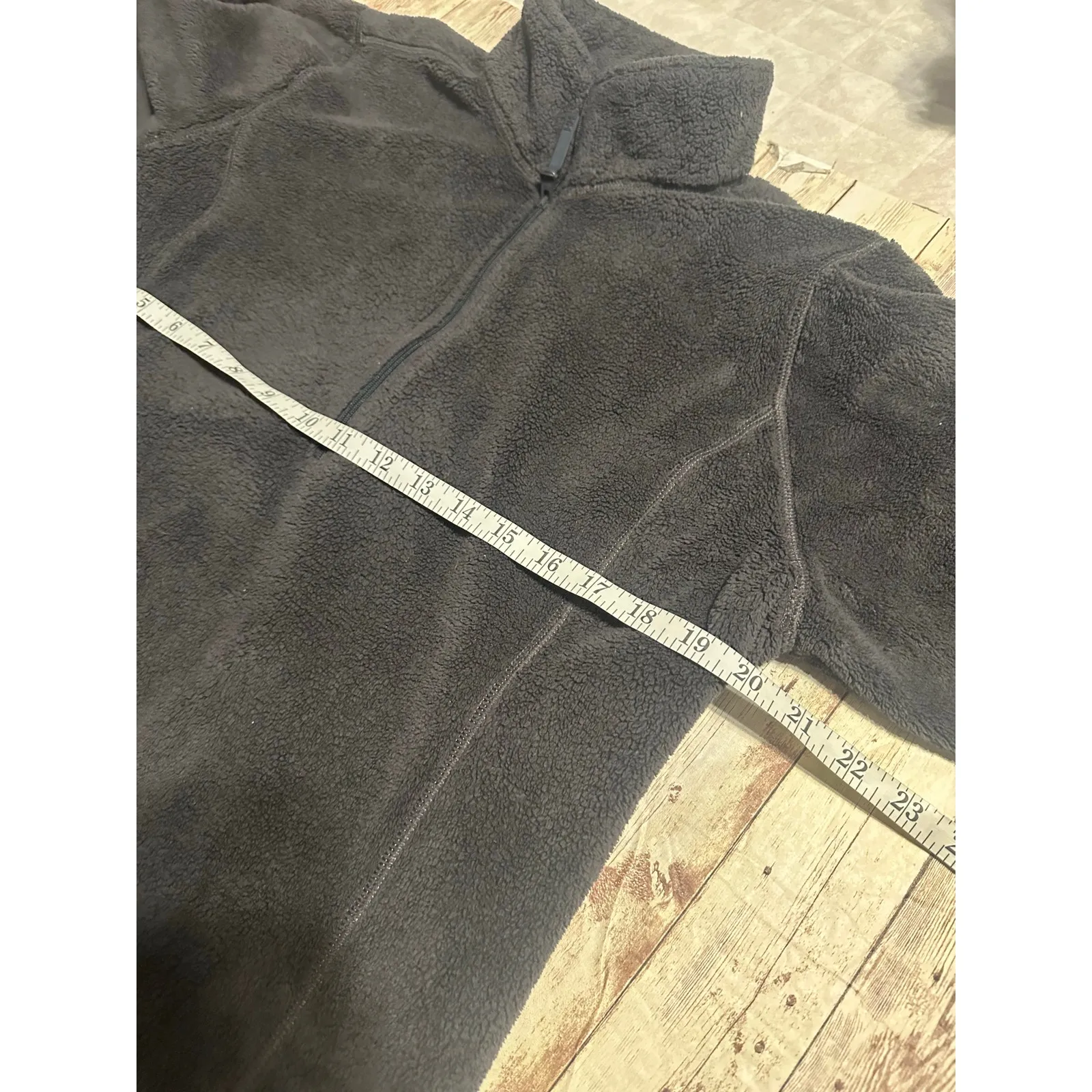 Helly Hansen H/H Half Zip Pullover Fleece Women's Size XL Gray Warm - Image 7