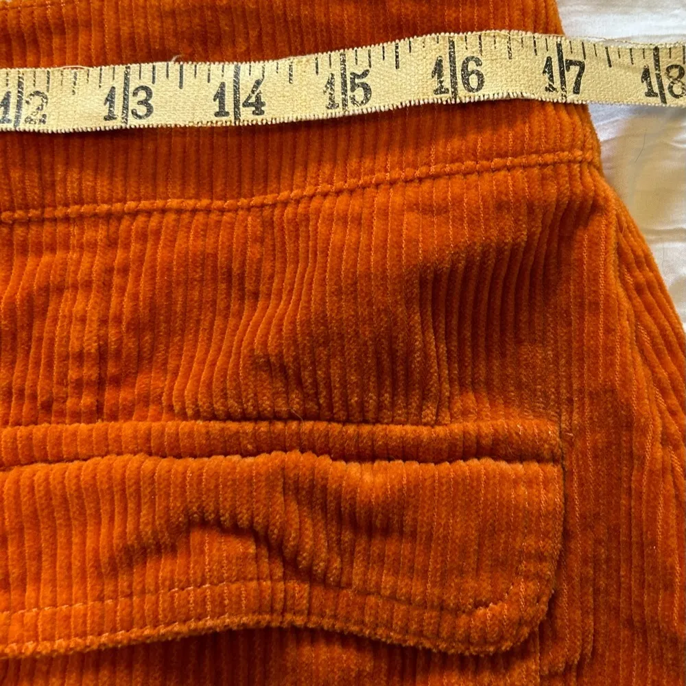 Loft burnt orange corduroy skirt size 10 - Image 5