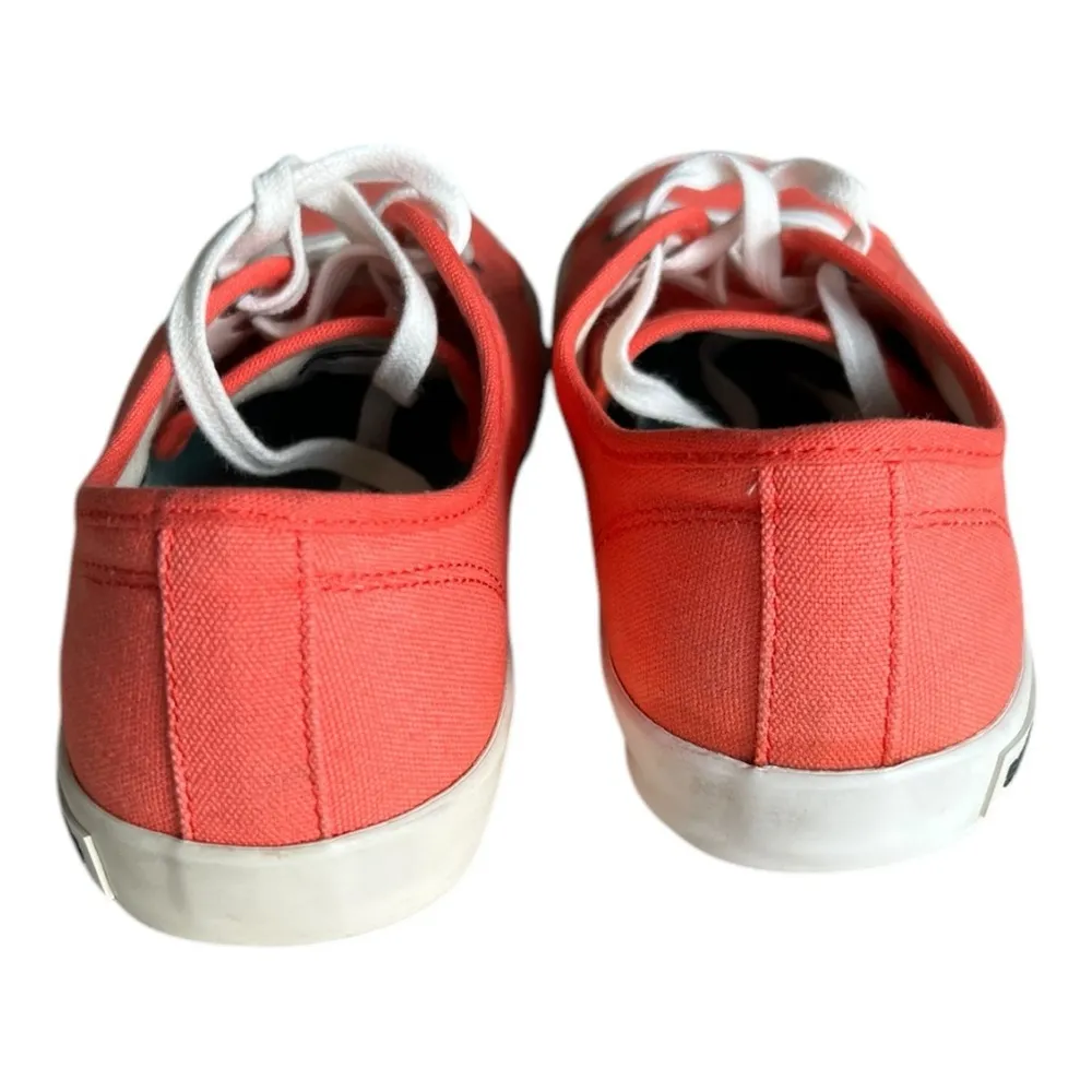 SeaVees Pink and White Monterey Stitch Fix Canvas Sneakers Size 7.5 - Image 3