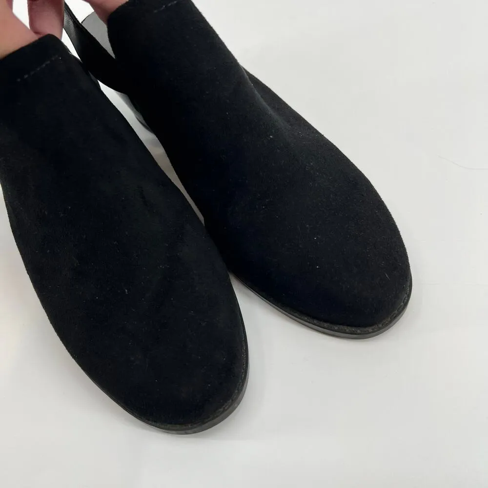 Bare Traps Rejina black sling back mule Booties shootie chunky heel western sz 9 - Image 3