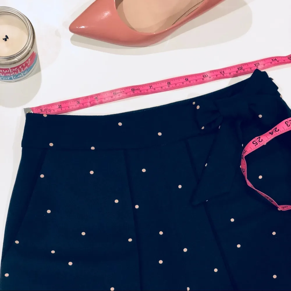 High Waisted Polka Dot Shorts - Image 6