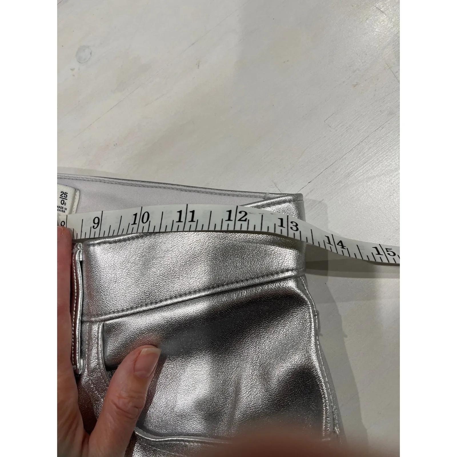 Silver pants‎ size 25 and sweater lot - Image 3