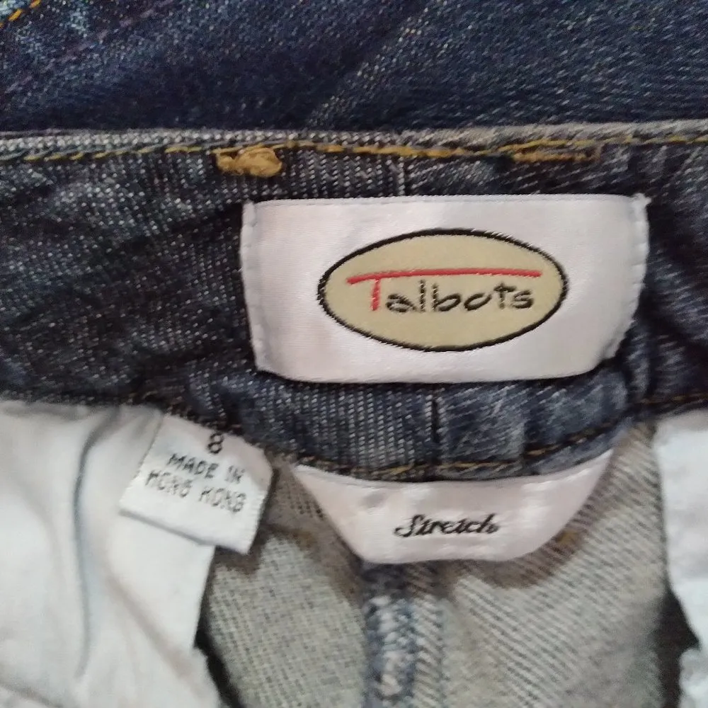 Talbots Stretch 8 Dark Jeans Capris - Image 9