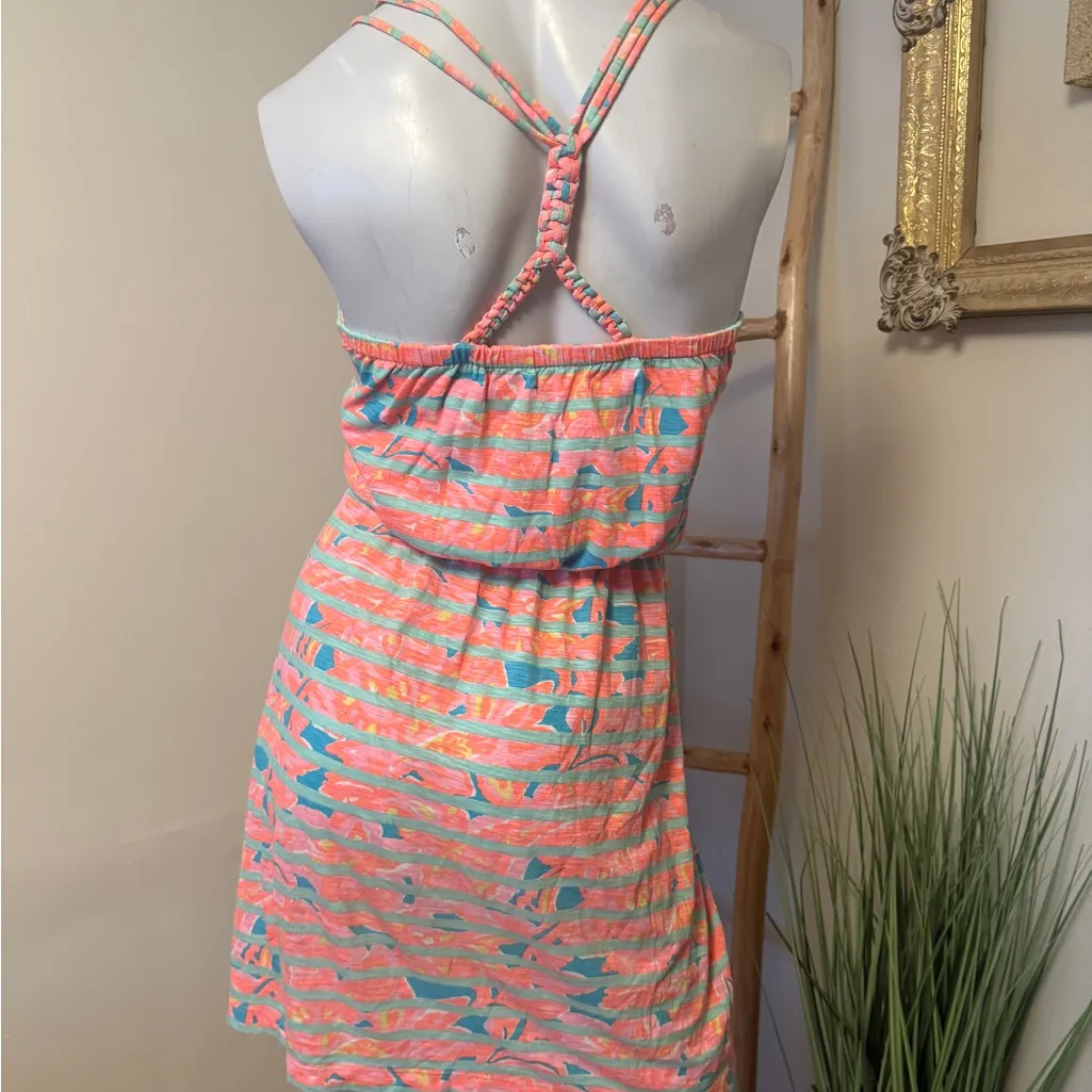 Lilly Pulitzer Make a Splash Lockwood Mini Dress Cinch Waist Size XS - Image 4