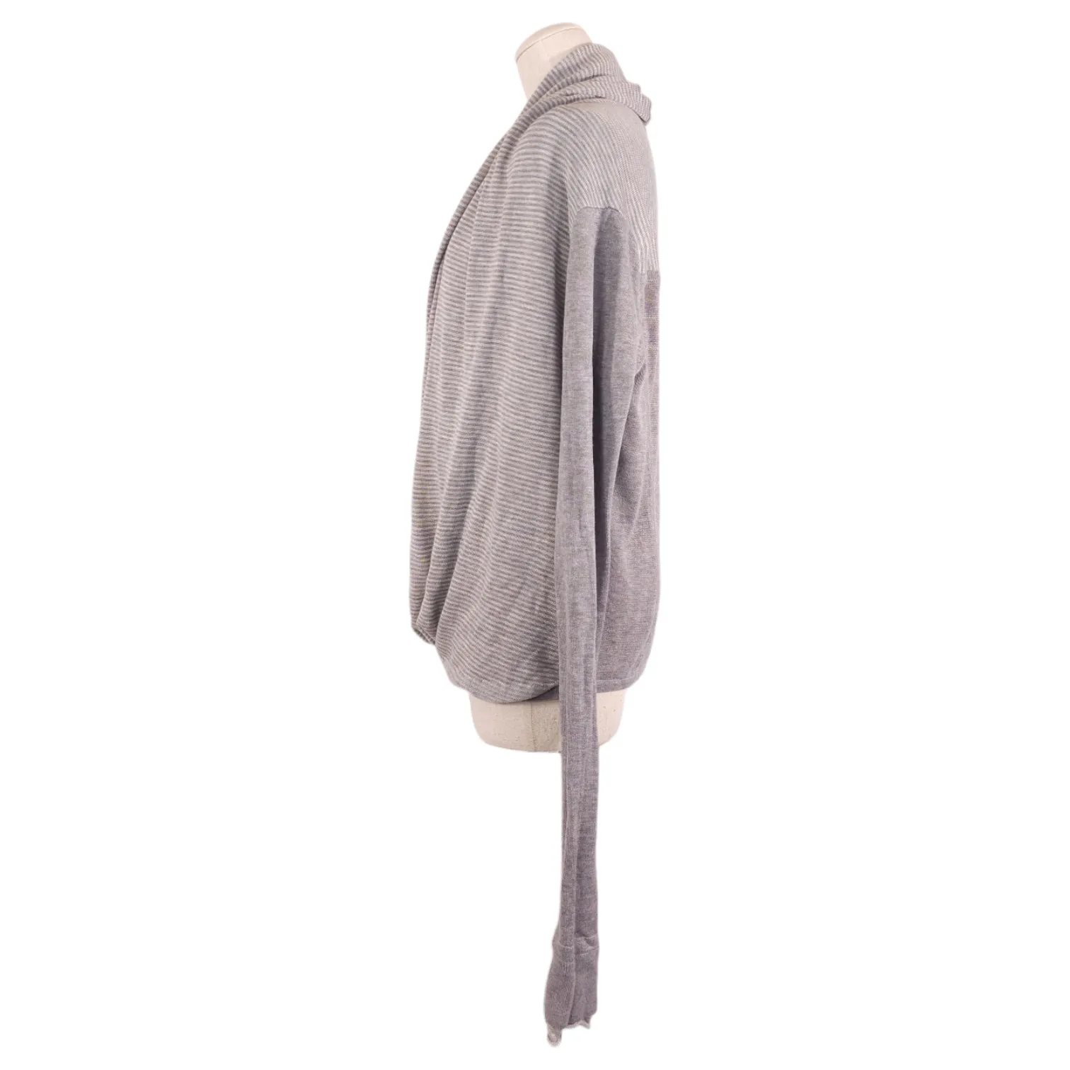 Lululemon Iconic Wrap Heathered Medium Grey / Heathered Light Grey Sz 8 - Image 2
