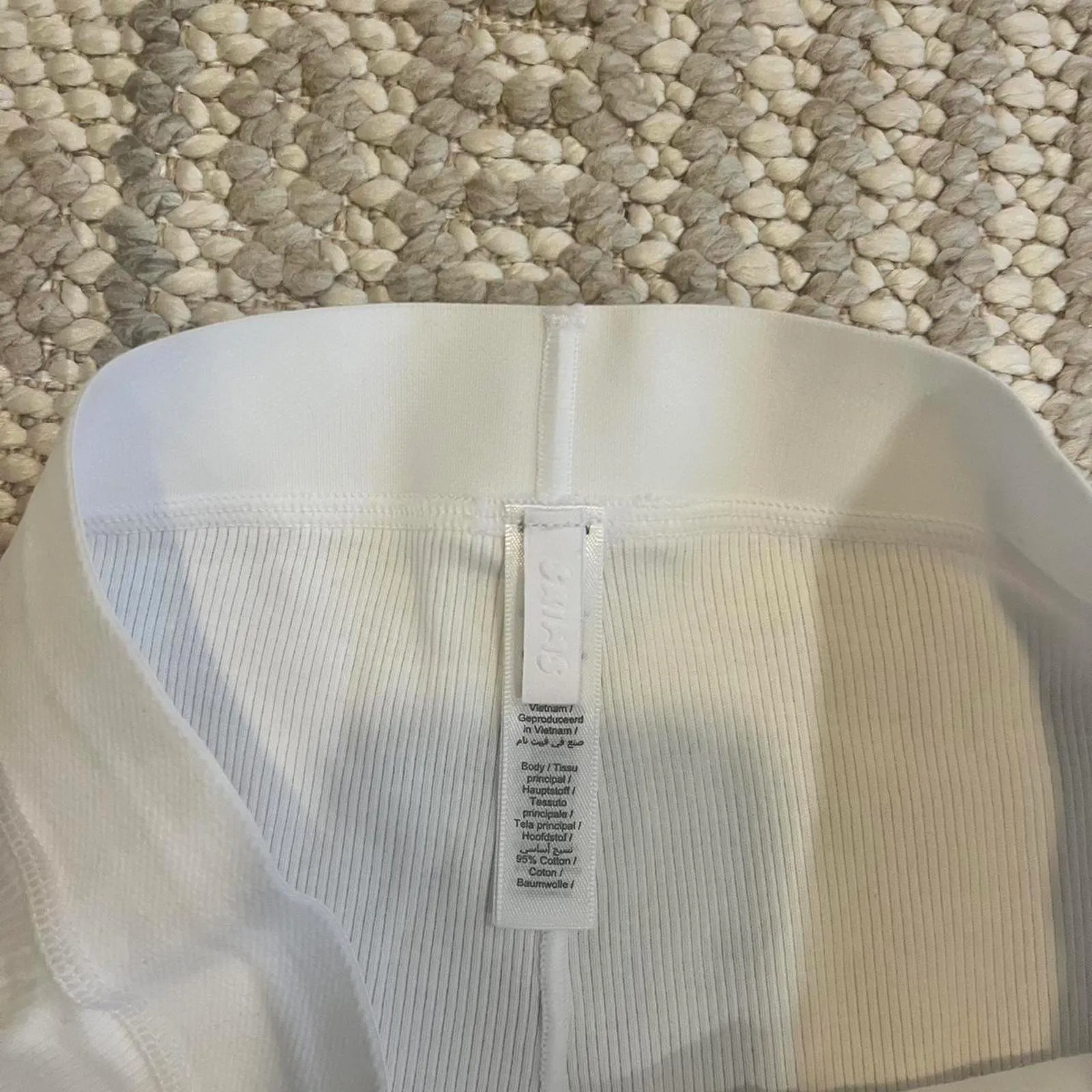 NWOT Skims Cotton Rib Boxer Shorts - Image 3